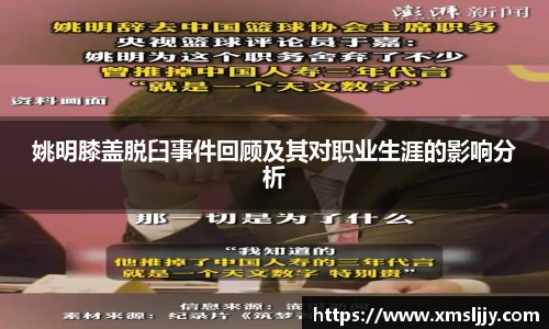 姚明膝盖脱臼事件回顾及其对职业生涯的影响分析
